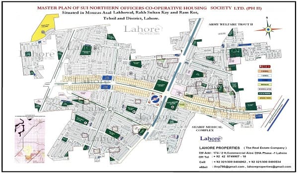 Sui Gas Phase II, Lahore: Update on development and possession