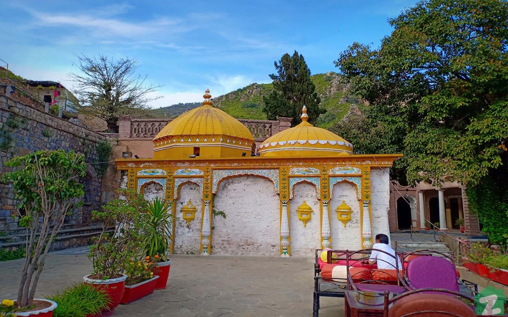 Renovated Hindu rest house in Saidpur Model Village Islamabad