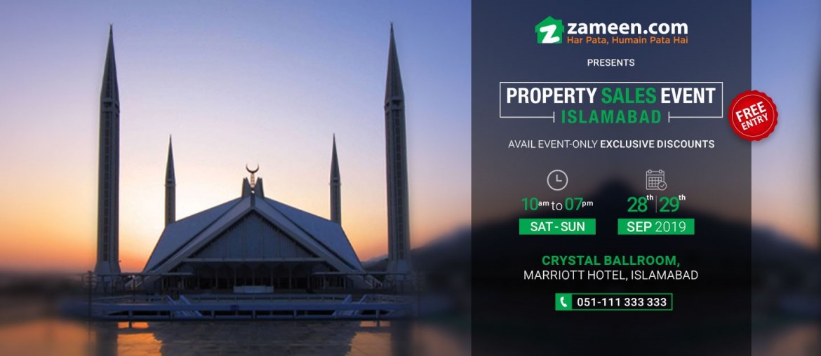 Property Sales Event in Islamabad by in September 2019