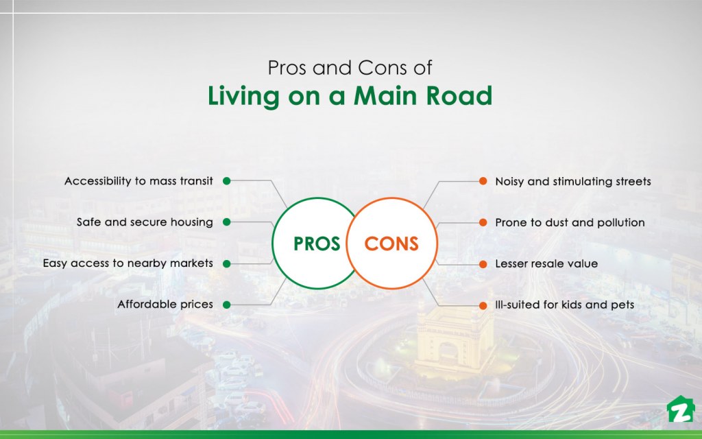 Living on a Main Road Pros and Cons Zameen Blog