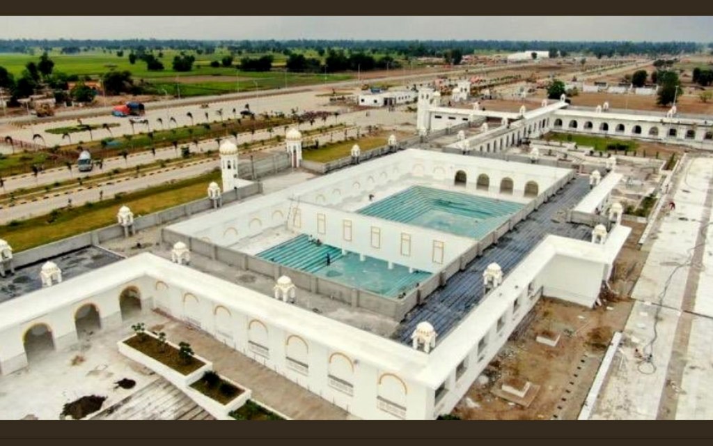 Restored look of Gurdwara Kartarpur Sahib