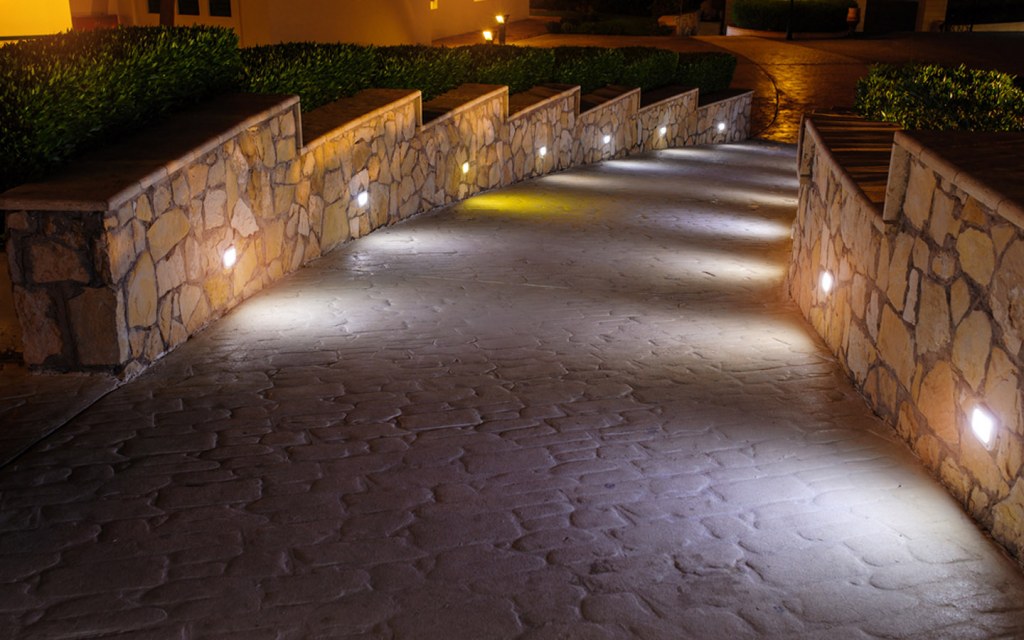 Path lights can brighten the pathways