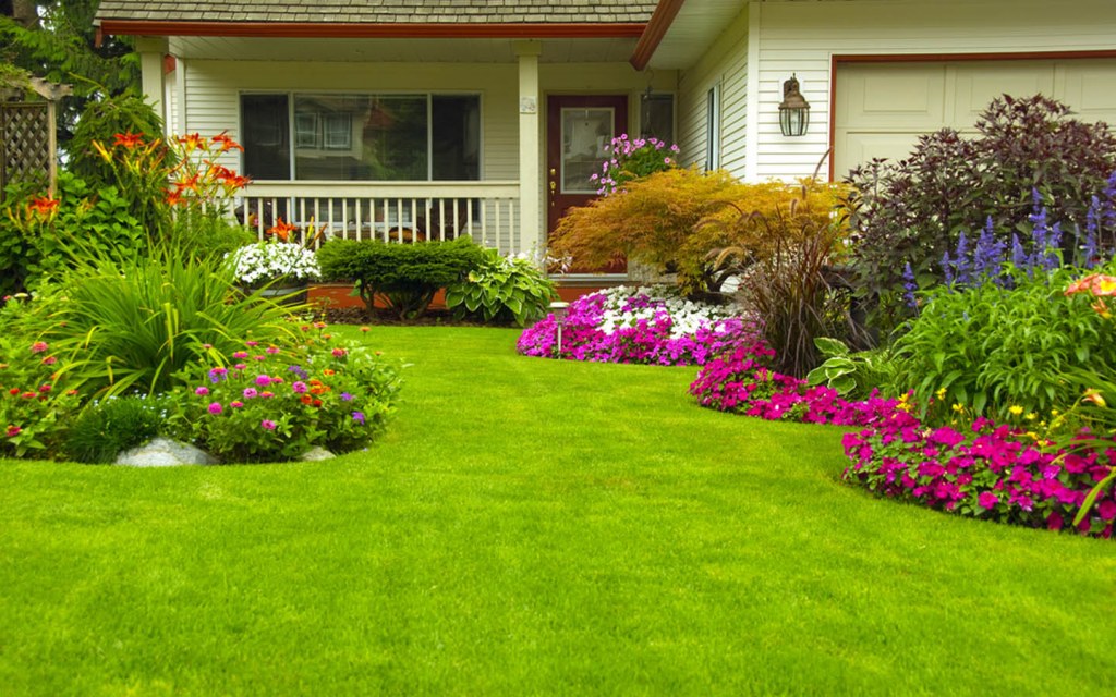 Home on sale lawn maintenance