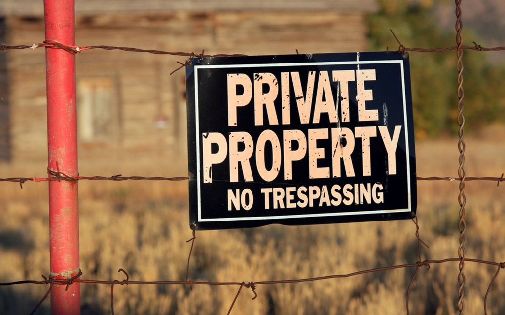 Private Property Sign