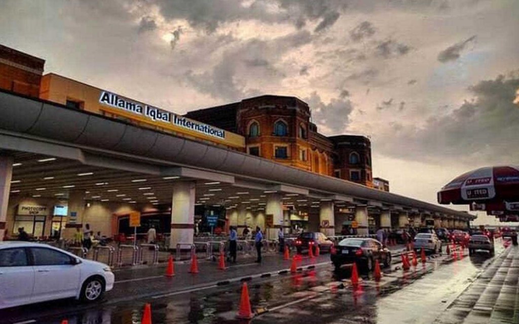 Lahore airport location