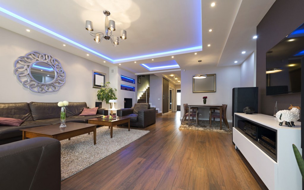 led design for living room