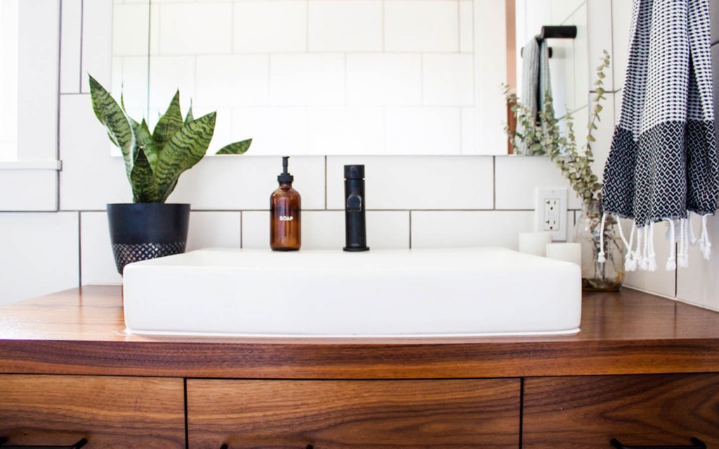 Turn A Dresser Into Bathroom Vanity