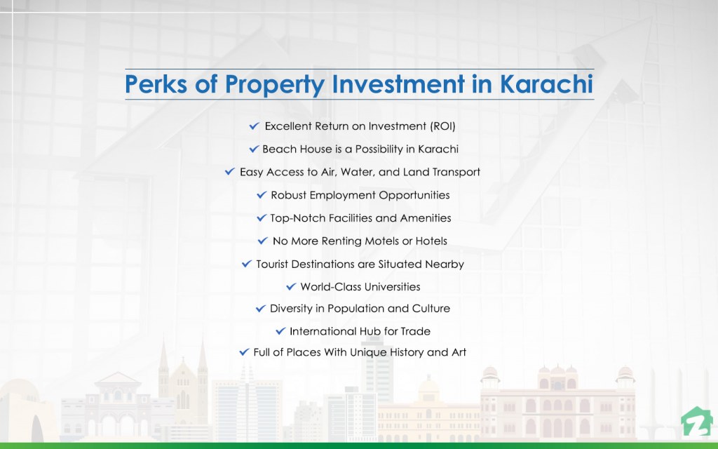 Perks of Property Investment in Karachi