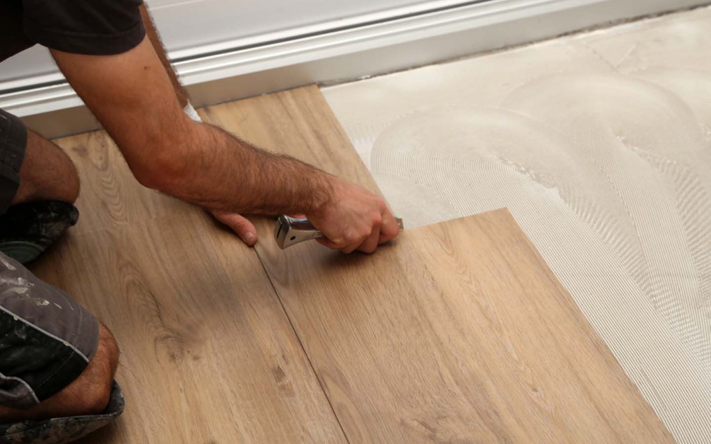 how to install vinyl flooring