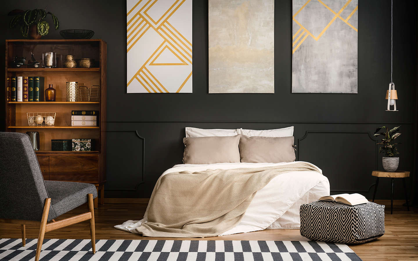 How to Decorate Above the Bed: Wall Art, Shelves & More | Zameen Blog