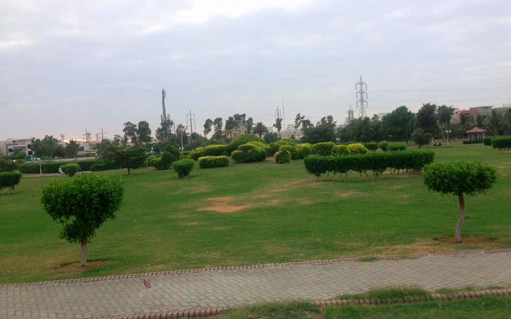 Location of Nisar Shaheed Park in DHA Phase 4