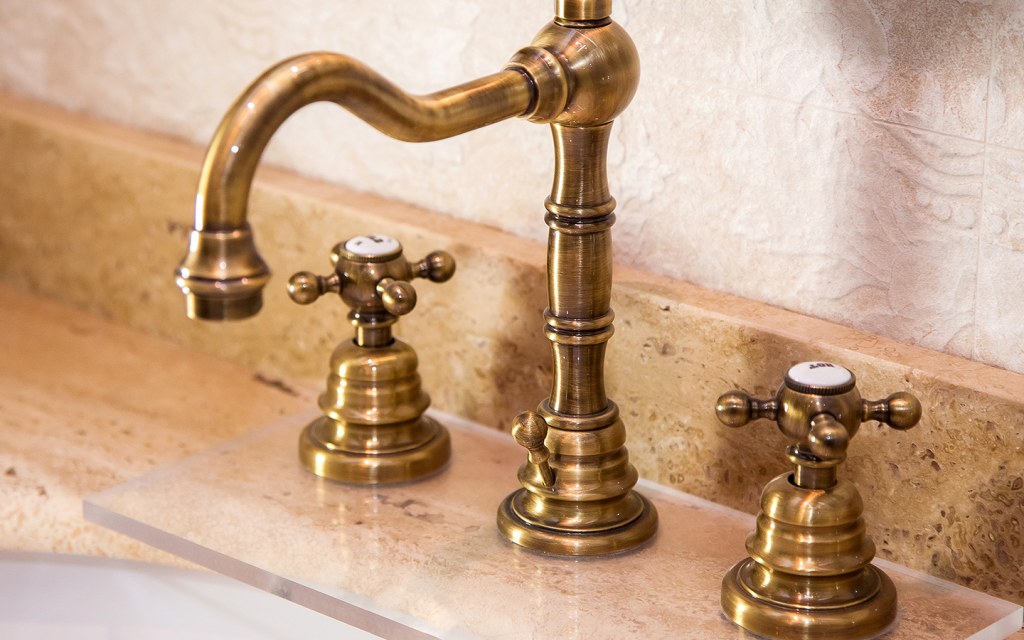 install copper and brass fixtures