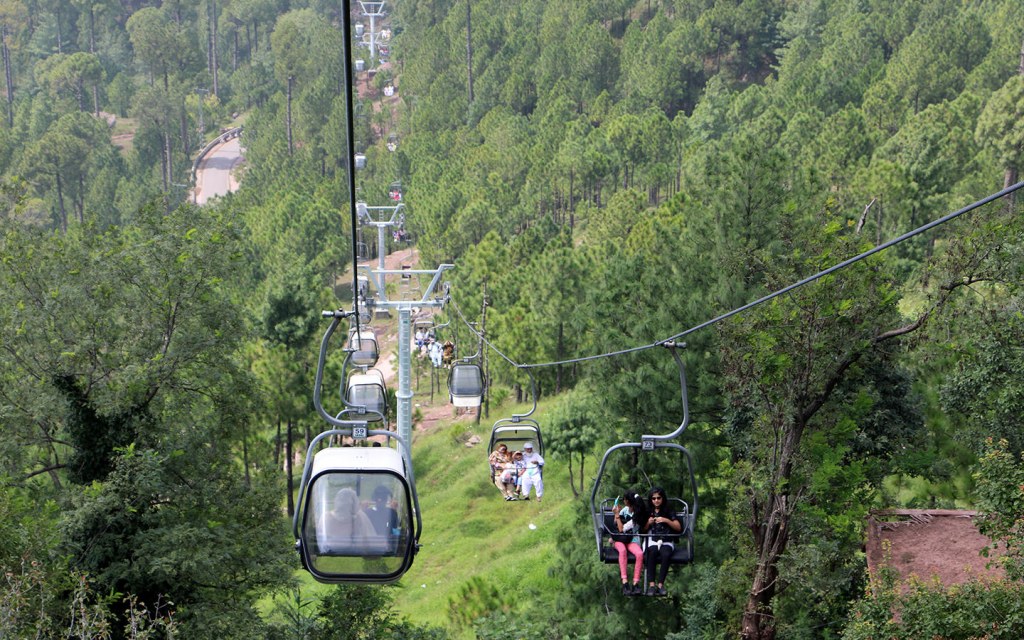 Ayubia National Park is famous for its picnic spots, and chairlift