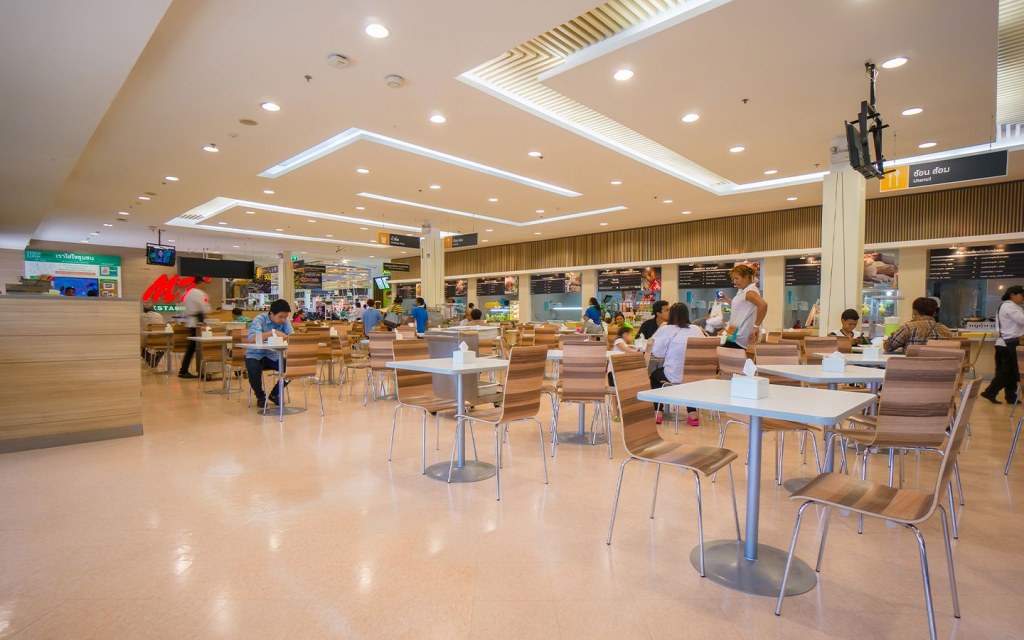 food courts in shopping malls