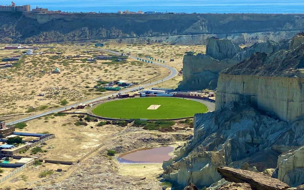 Cricket stadium in gwadar