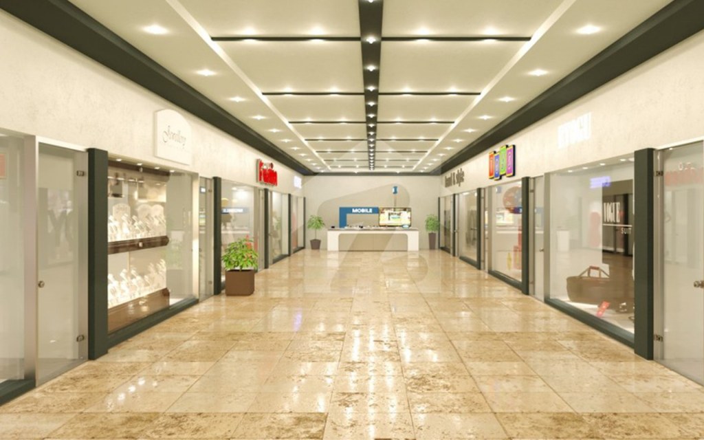 commercial outlets and and top notch facilities