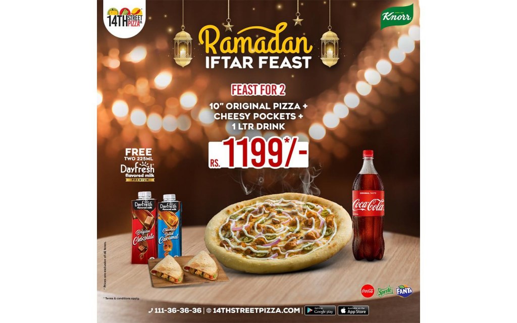 pizza deals in Ramadan 2021