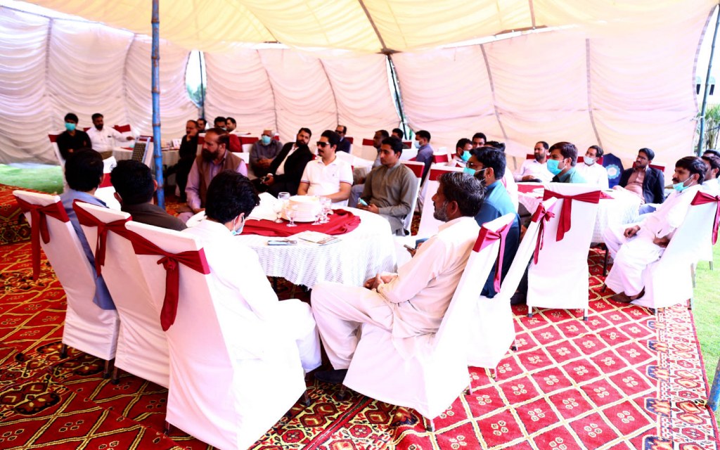 attendance at zameen business connect event in pasrur