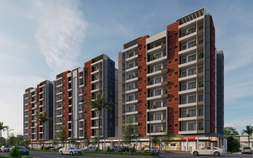 types of apartments in lakhani galaxy