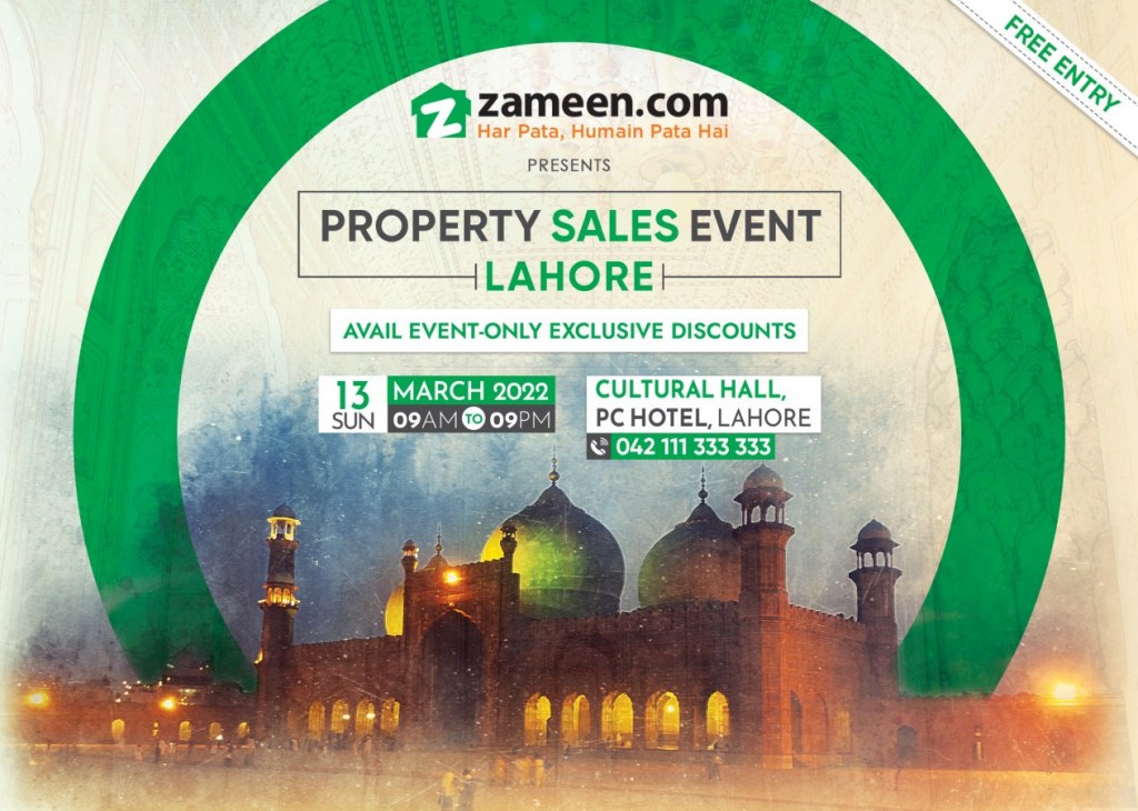 Property Sales Event Lahore March 2022