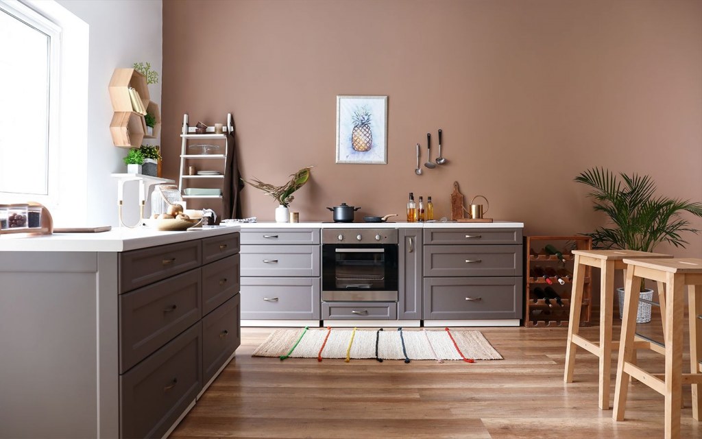 kitchen brown decor 